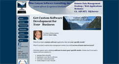 Desktop Screenshot of bluecanyonsoftware.com